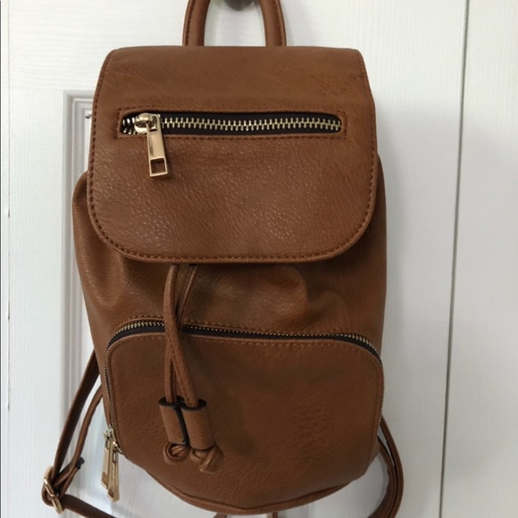 aldo leather backpack